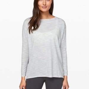 Lululemon Back in Action Long Sleeve